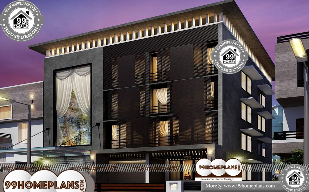 New House Models Kerala Style - 3 Story 5760 sqft-Home