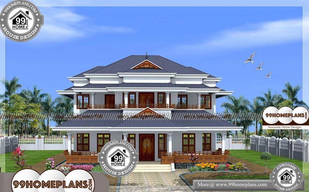 New Model House In Kerala - 2 Story 3400 sqft-Home