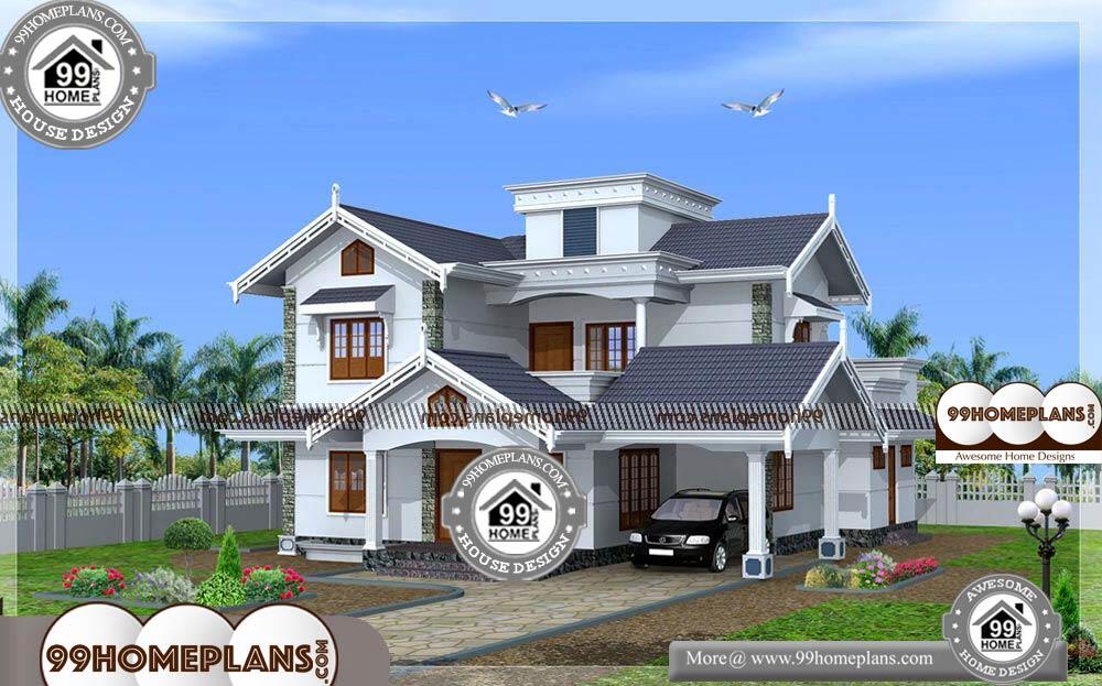 New Model House Plan In Kerala - 2 Story 2750 sqft-Home 