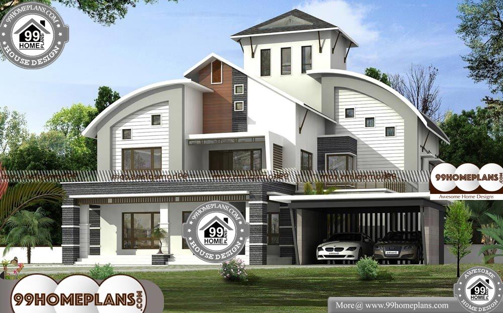 New Modern House Design - 2 Story 3770 sqft-Home