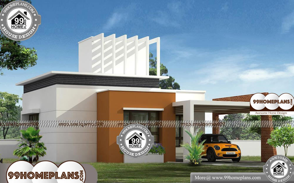 One Storey House Design - Single Story 1310 sqft-Home