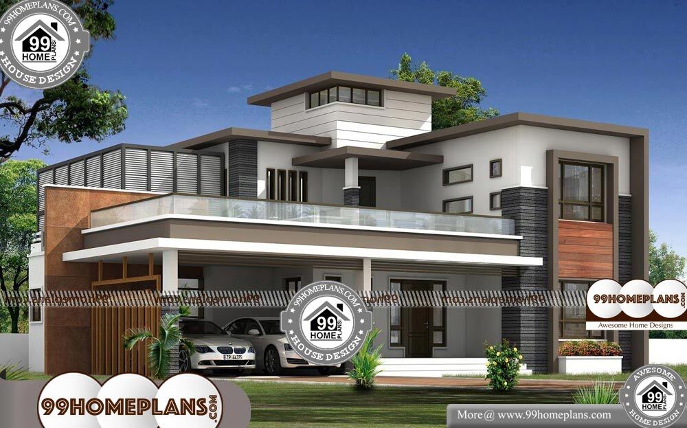 Plans For 4 Bedroom House - 2 Story 3840 sqft-Home