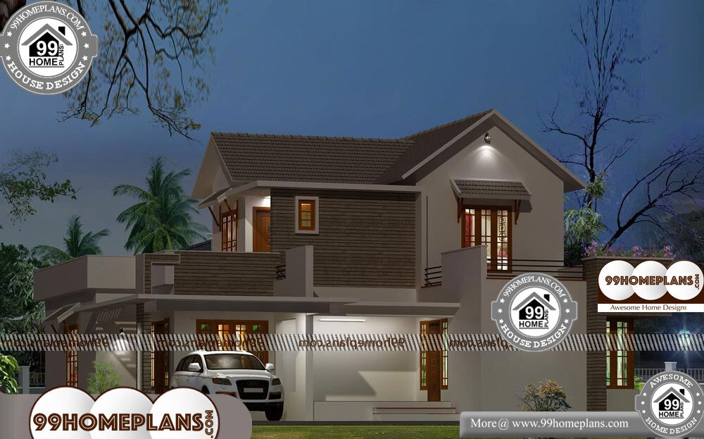Ranch Style House Plans - 2 Story 2236 sqft-Home