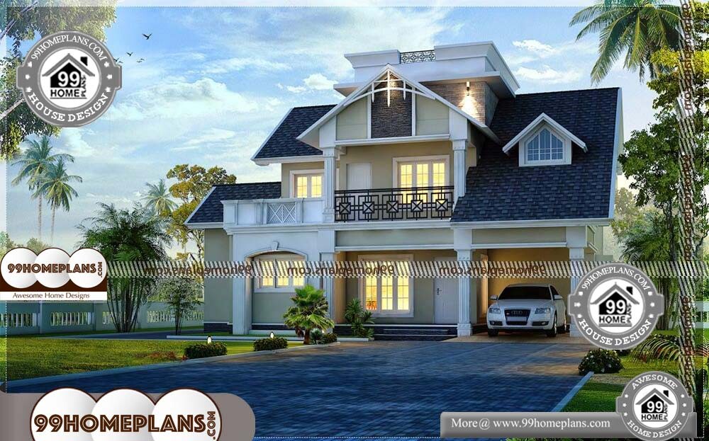 Small 2 Story House Plans - 2 Story 2184 sqft-Home