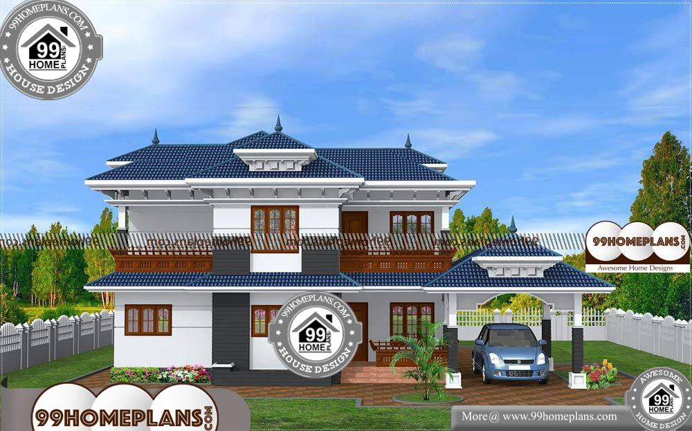 Small Home Design Indian Style - 2 Story 2400 sqft-Home