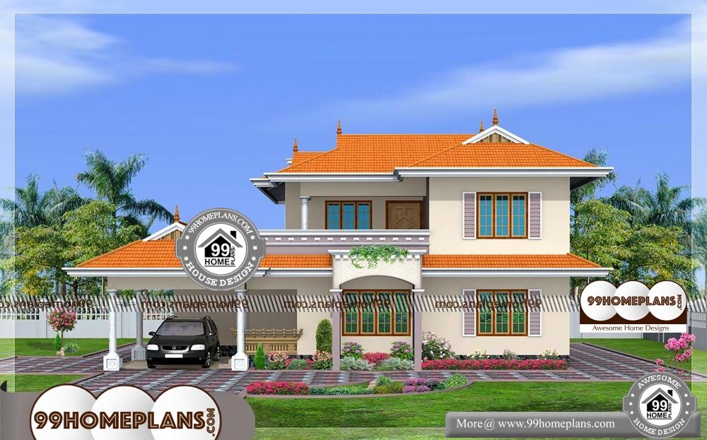 26 Old Indian Style House Plans, Kerala Traditional Small House Plans With Photos