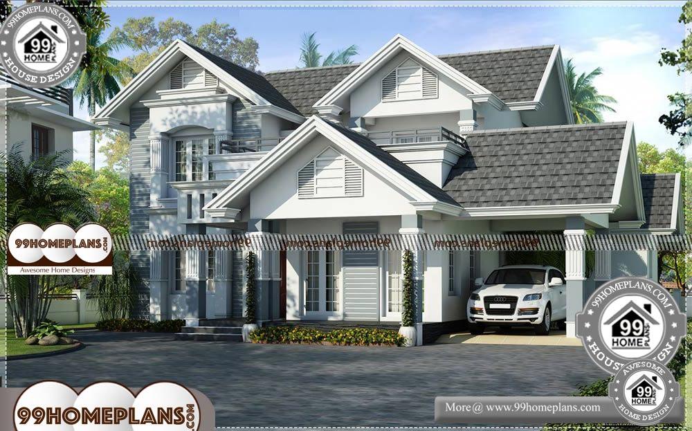 Small House Plans With Pictures - 2 Story 3050 sqft-Home
