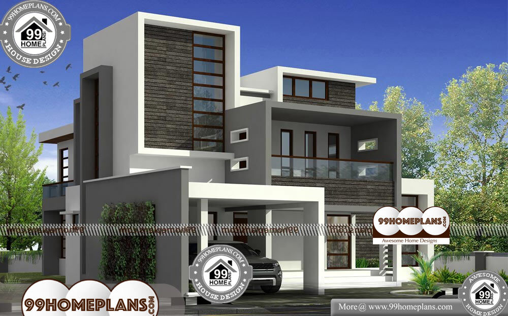 Small Modern Bungalow House - 2 Story 3001 sqft-Home