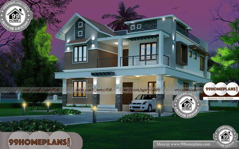 Small Modern Home Designs - 2 Story 2950 sqft-Home