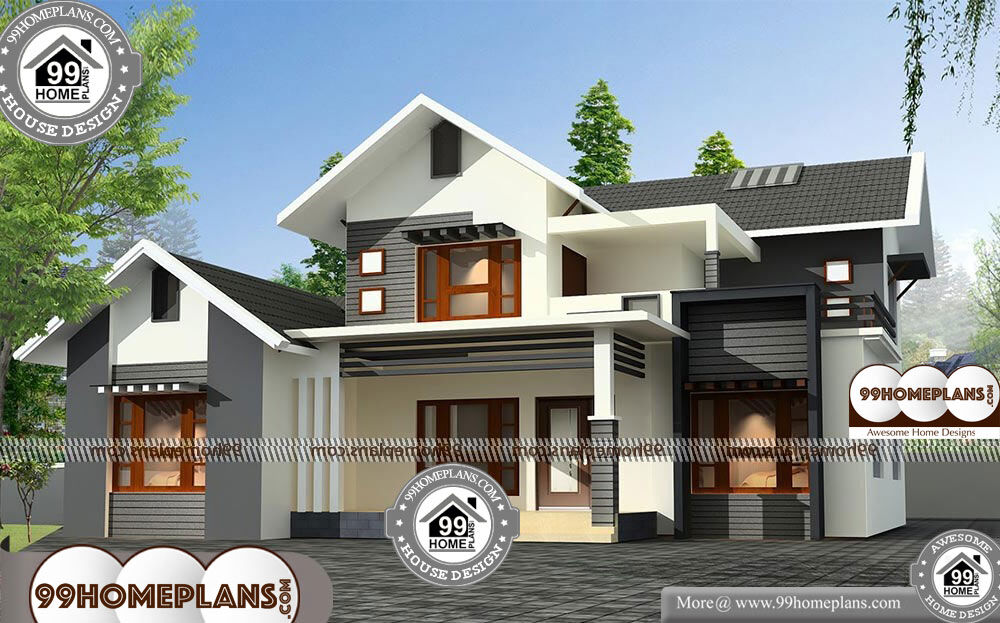 Small Modern House - 2 Story 1500 sqft-Home