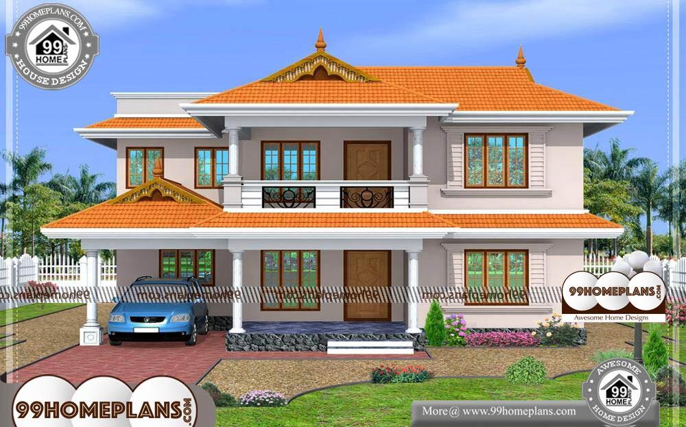 South Indian House Design - 2 Story 2350 sqft-Home