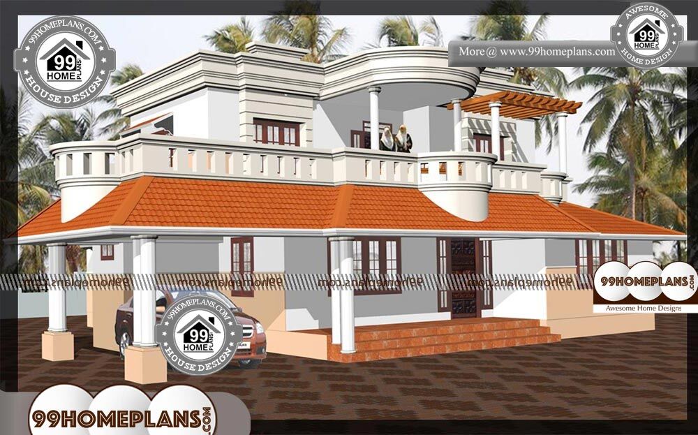 Traditional Houses In Kerala Design - 2 Story 2300 sqft-Home