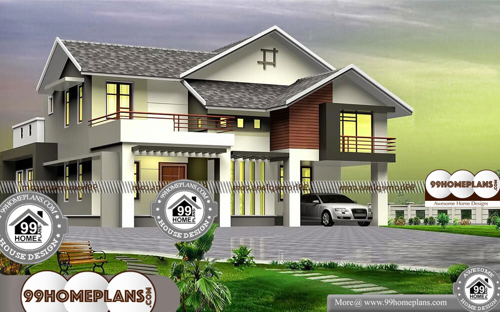 Two Story 4 Bedroom House Plans - 2 Story 2650 sqft-Home