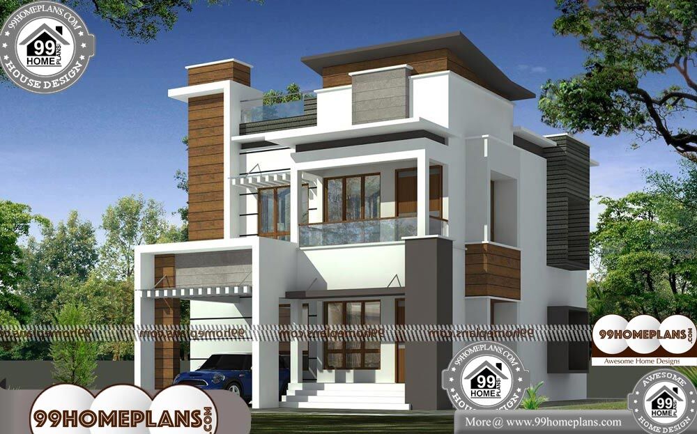 Two Story Homes Designs - 2 Story 1616 sqft-Home