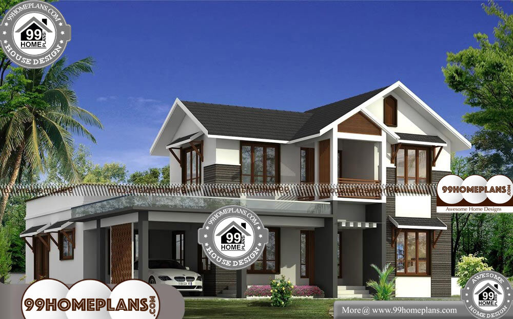 Two Story House Design Plans - 2 Story 2655 sqft-Home