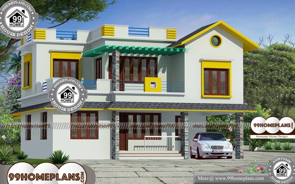 Veedu Photos Plans - 2 Story 2195 sqft-Home