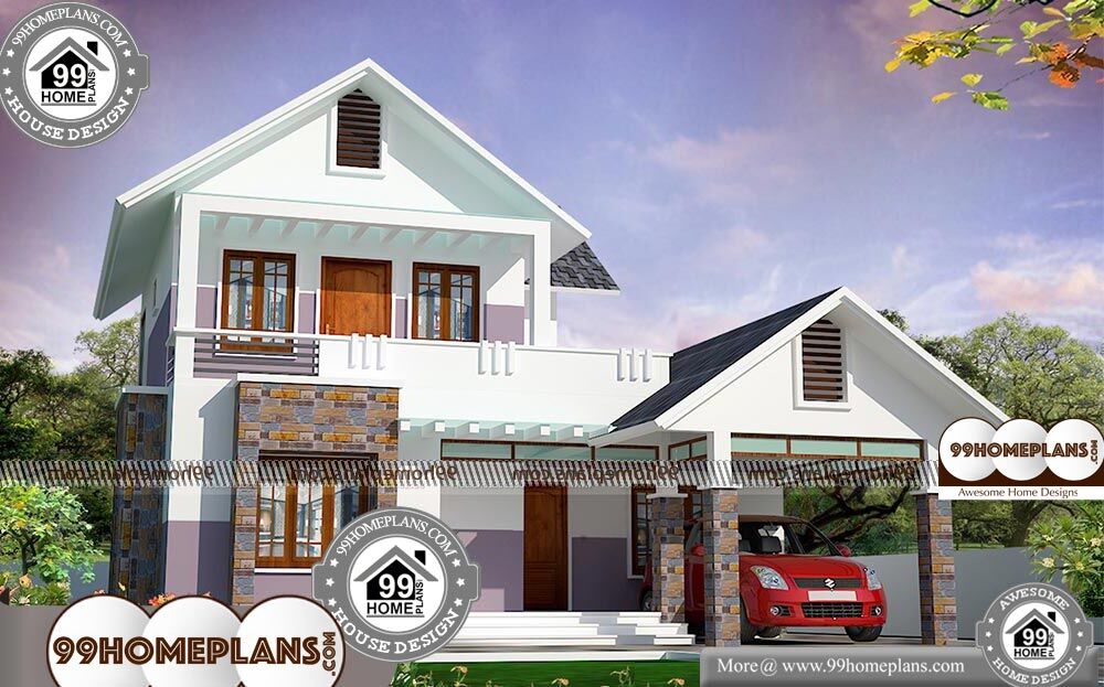 Veedu Plans And Elevations - 2 Story 1700 sqft-Home