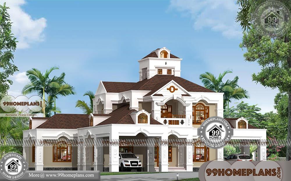 Bungalow Designs  Indian  Style  with Two Storey 5  Bedroom  