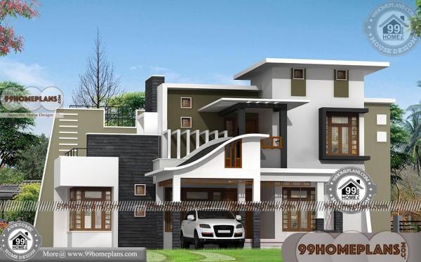 Contemporary Home Models with Double Storied Beautiful House Exteriors Contemporary Home Models with Double Storied Beautiful House Exteriors