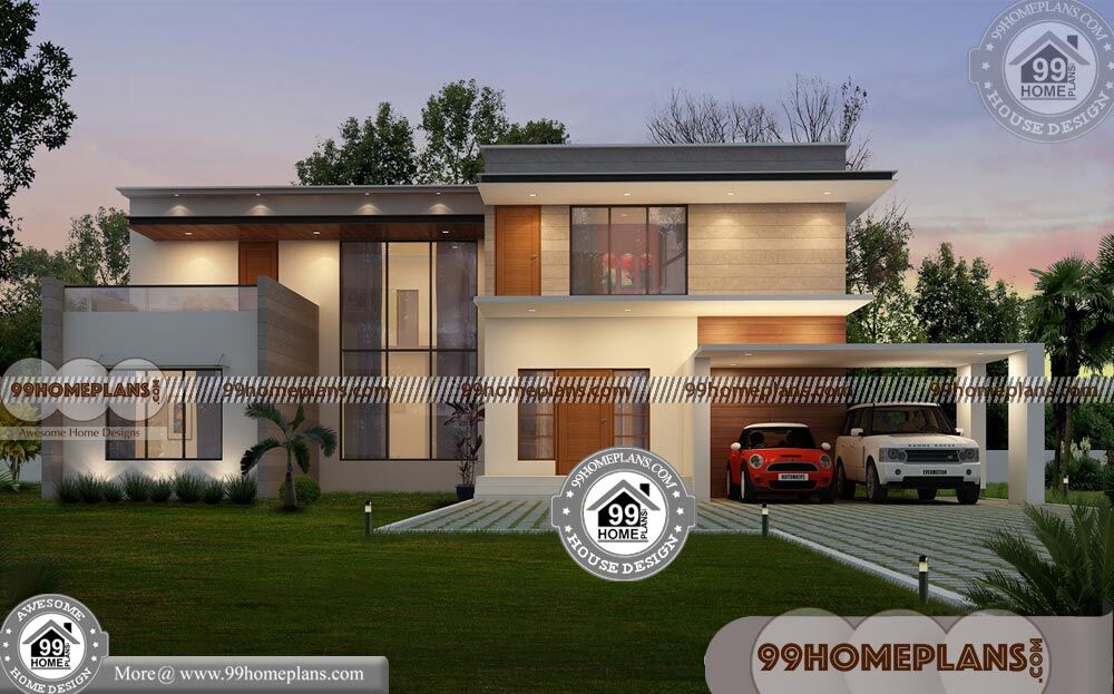 Farmhouse Plans 4 Bedroom With 2 Level Homes 500 Modern Designs
