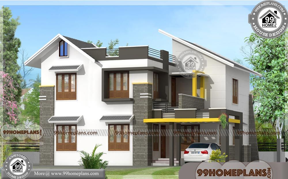  Home  Front Design Kerala  2 Floor 30  Lakh Budget House 