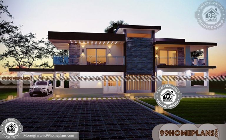 House Plans For Rectangular Plots with 3D Elevations | Best 60+ Designs