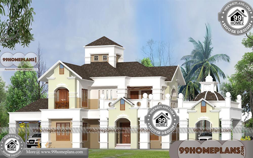 Indian Bungalows Design with Two Floor Luxurious Modular Plan &amp; Models