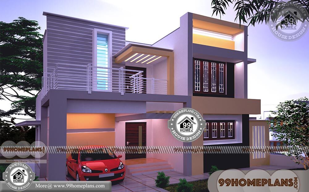 Indian House Exterior Design With