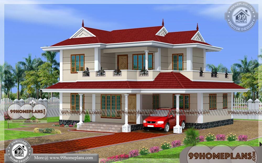 Indian House Plans For Free | Two Story Ultra Modern Home ...