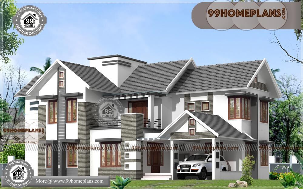  Indian  Simple  House  Design  2 Story Contemporary Home  