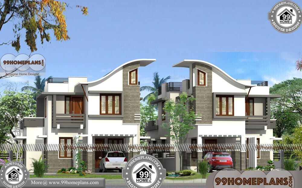 Kerala House Design with Floor Plan 90+ Double Storey Homes Plans