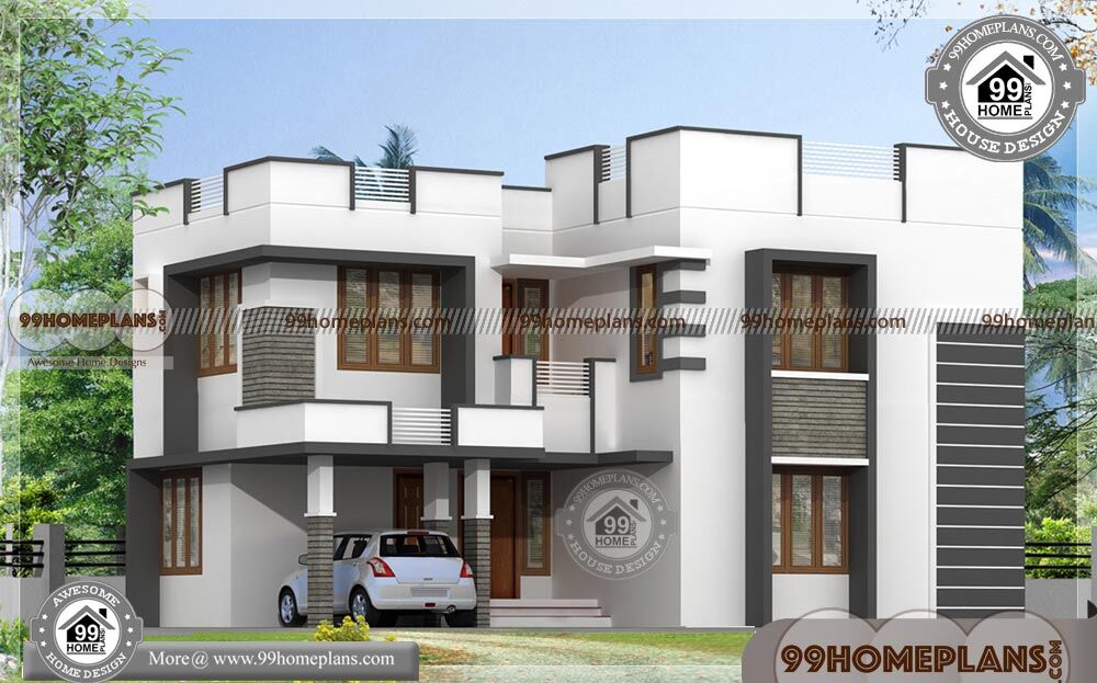 Kerala House  Models 800 Two Story Home Design Plans  