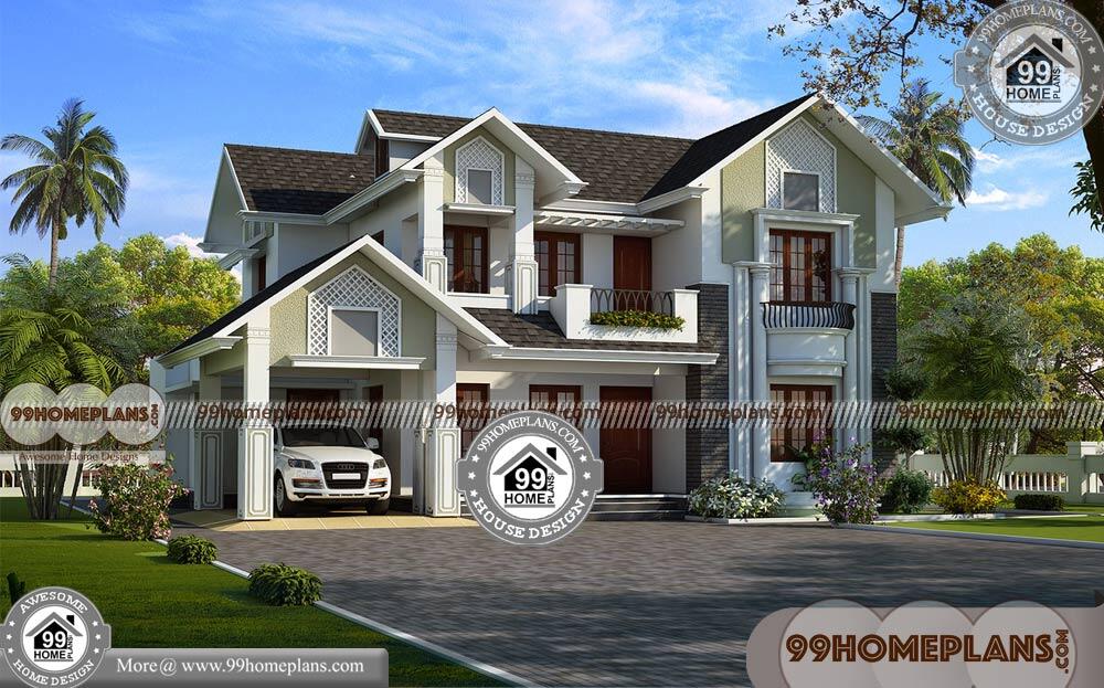  Kerala  House  Plans  With Estimate  Double Story 