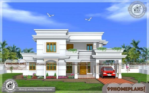 Kerala Style Home Plans And Elevations with Duplex House 