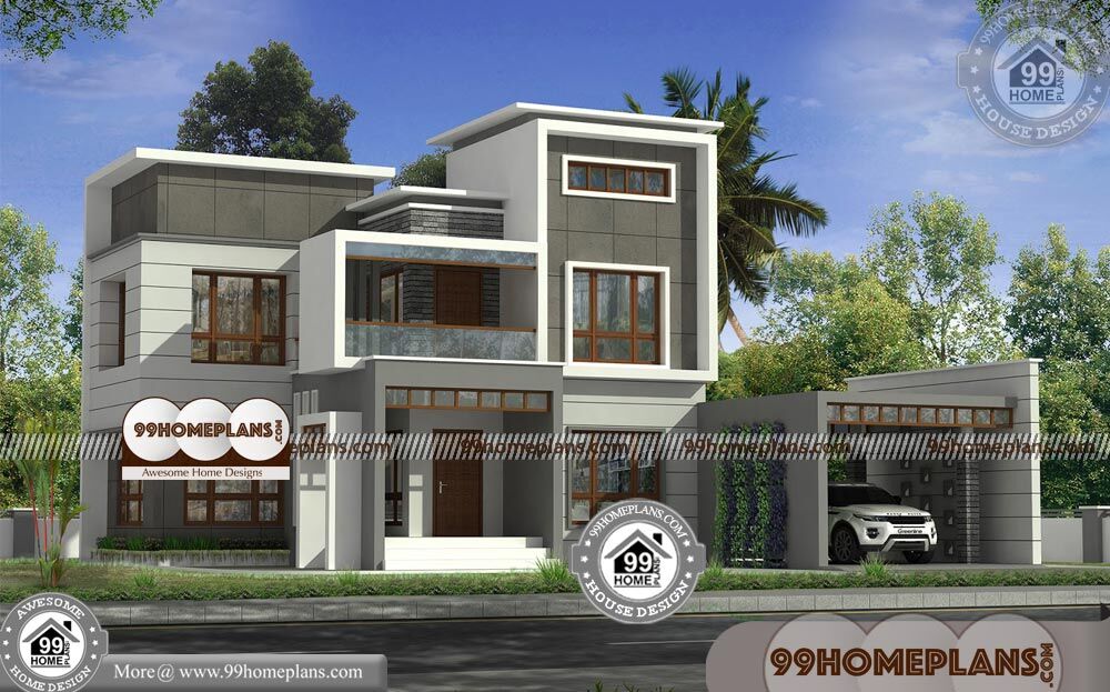 Modern House Plans In Kerala Two