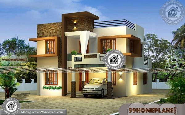 Modern Narrow Lot House Plans | Box Type Cost Effective Plan Collection Modern Narrow Lot House Plans | Box Type Cost Effective Plan Collection