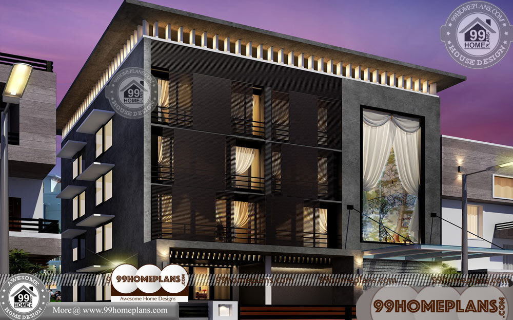 New House Models Kerala Style | 90+ 3 Story House Plans & Collections