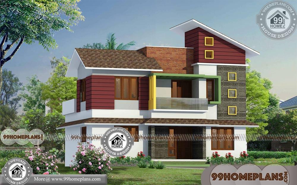 Small Brick House Plans with Double Story Contemporary Home Designs