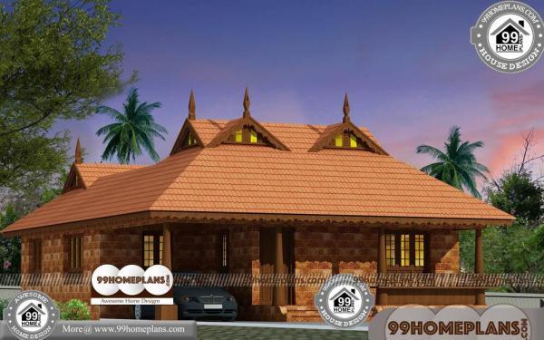 Traditional Kerala  Homes with 3D Elevations Low Cost 