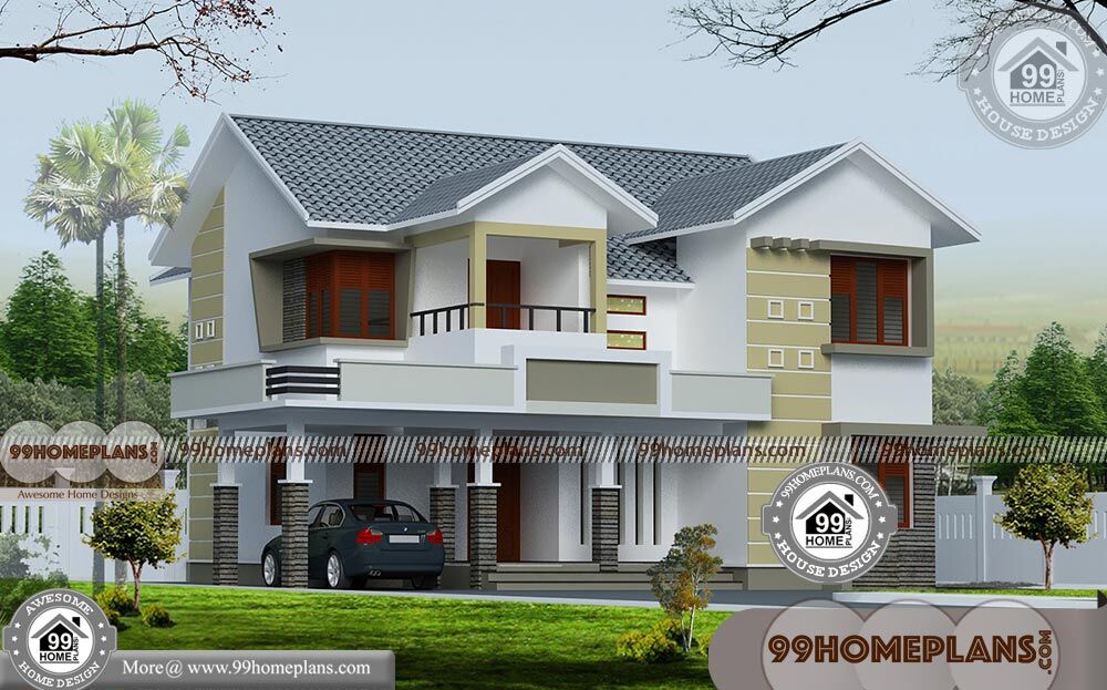 Two Y House Plans With 4 Bedrooms, 4 Bed 2 Story House Plans