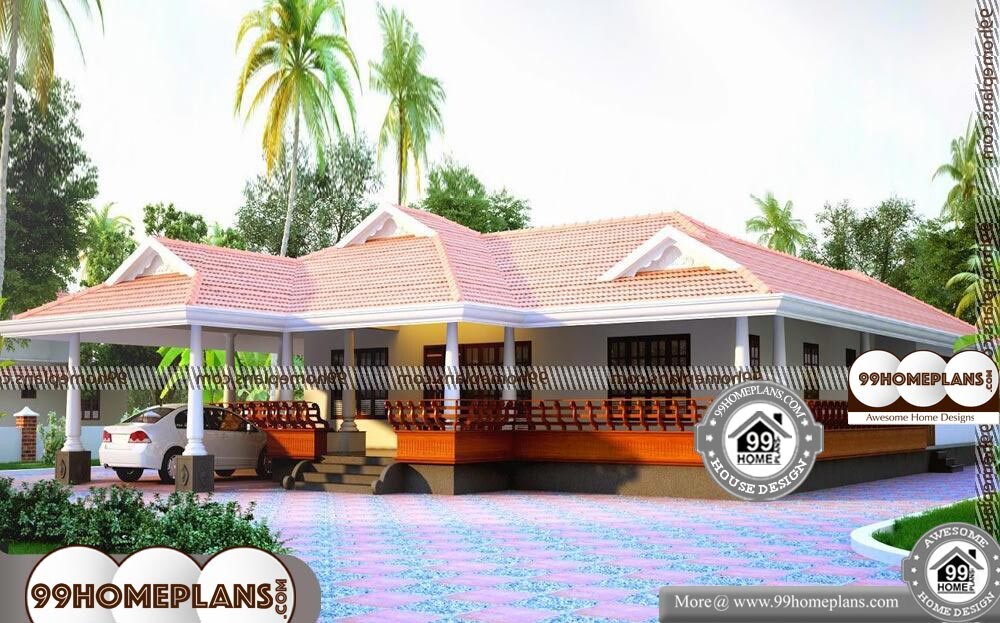 1 Level House Plans - Single Story 3220 sqft-Home