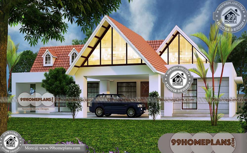 1 Story Luxury House Plans 50+ Kerala Traditional House Models Online