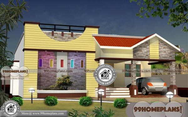 2 Bedroom Cabin Floor Plans 1 Story Contemporary Kerala Home Plans