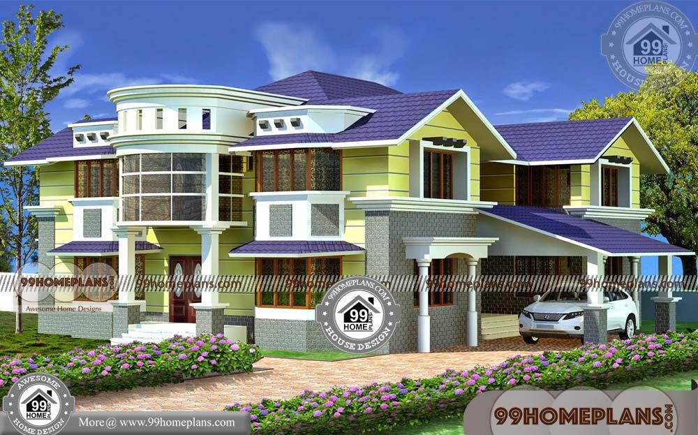 2D House Plan And Elevation | 250+ Ultra Modern House Two ...