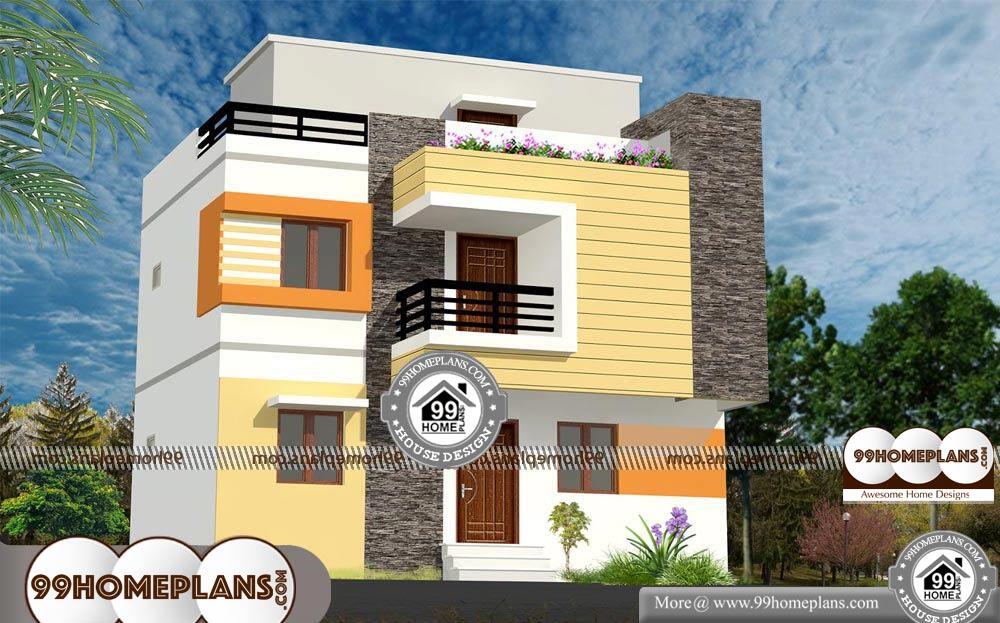 3 Bedroom Flat Plan View - 3 Story 1200 sqft-Home