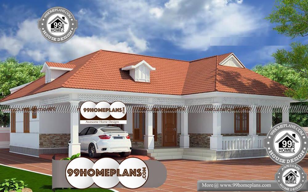 3 Bhk House Plan - Single Story 1850 sqft-Home