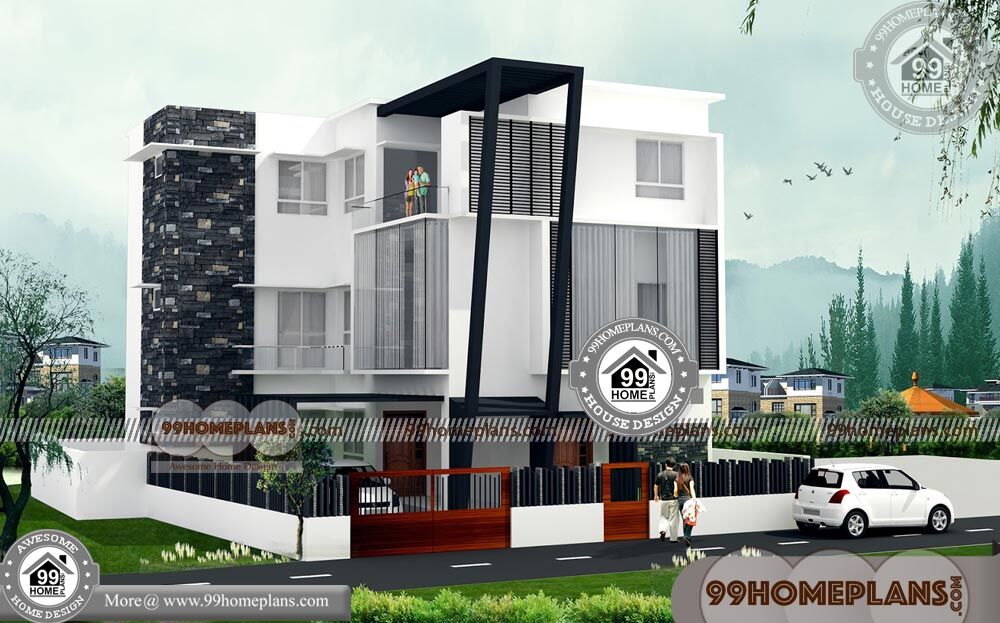 3 Story Apartment Building Plans | 100+ Contemporary Home Plans Kerala