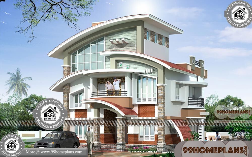 3 Story House Plans Narrow Lot 90+ Contemporary House Design Ideas