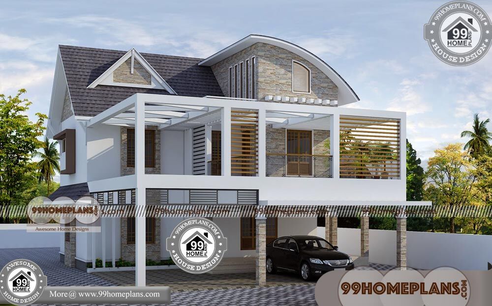 30x60 House Plan | 70+ Two Storey Modern House Plans Narrow Lots