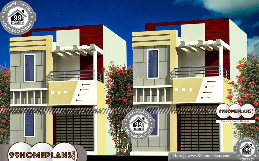 3D Elevation Design - 2 Story 1730 sqft-Home